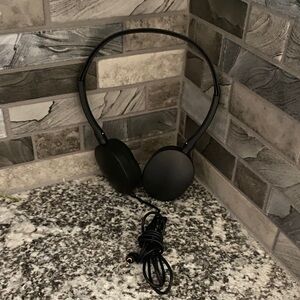 Black Headphones NWOT